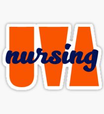 UVA nursing Sticker