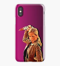 'Buffy in Pink' by JACKASH iPhone Case