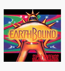 Earthbound Restored Poster Retro-Gaming Art, From Game Cover Art Photographic Print