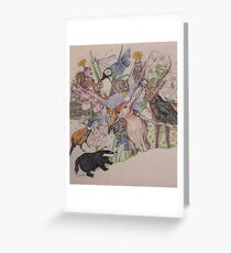 Celebration of British Wildlife Greeting Card