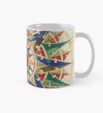 Taza Diagrama de la rosa de la brújula de la vendimia (1502)