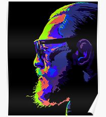 notorious neon bulb Poster