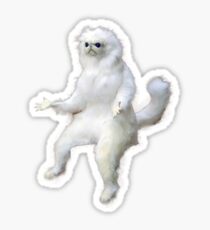 Persian Cat Room Guardian Sticker