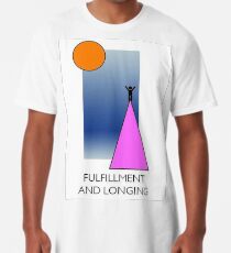 Camiseta larga Cumplimiento y anhelo