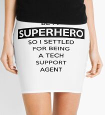 Sysadmin Super Hero Mini Skirt