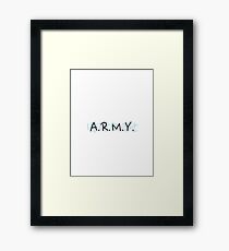 ARMY Framed Print