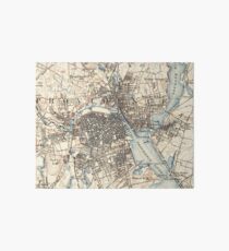 Vintage Map of Providence Rhode Island (1887) Art Board