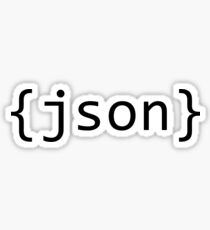 JSON Sticker