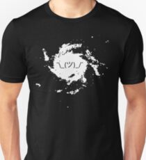 Camiseta unisex encogimiento de hombros