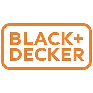 Black Decker Sticker for Sale by makanina