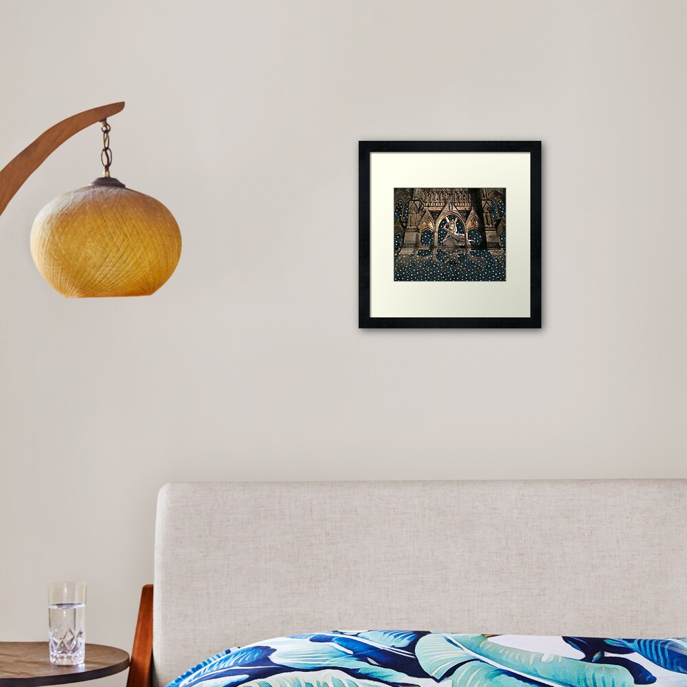 Eros and Psyche Framed Art Print