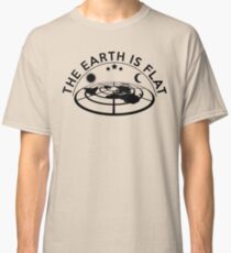 Flache Erde Classic T-Shirt