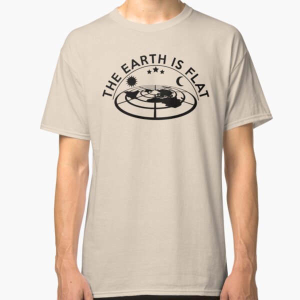 flat earth shirt