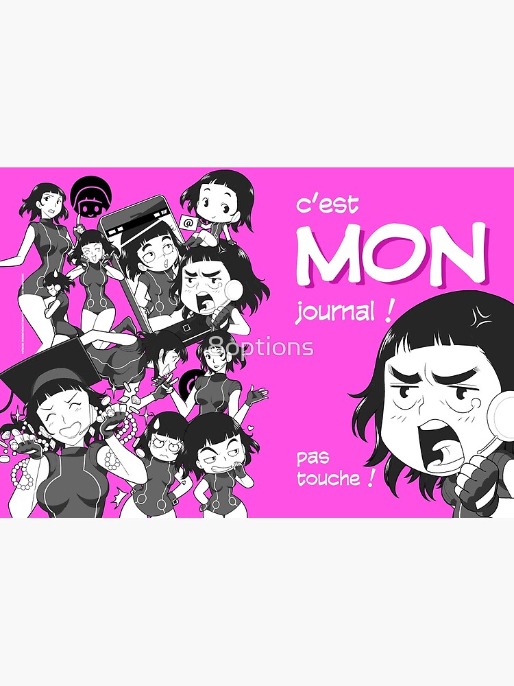 « 8-OPTIONS.COM - FR - MON JOURNAL A5 - ROSE - 10 $ pour auteurs » par 8options