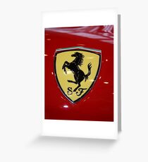 prancing horse Greeting Card