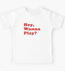 Hey, Wanna Play? - Good Guys - Child's Play - Chucky Kids Tee
