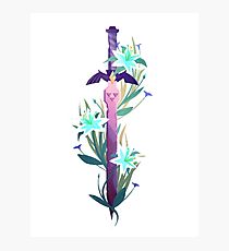 Master Sword, Zelda Photographic Print