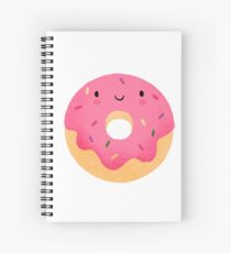 Glücklicher Donut Spiralblock