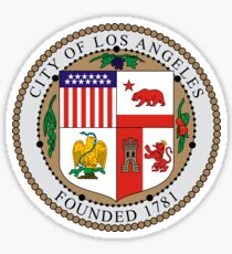 Los Angeles seal Sticker