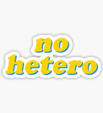 no hetero Sticker