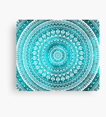Mandala Türkis Leinwanddruck