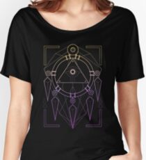 Geo Ring Women's Relaxed Fit T-Shirt