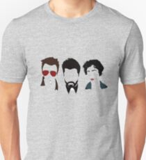 Jesse, Cassidy und Tulip Artwork Slim Fit T-Shirt