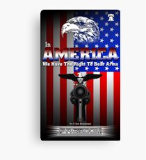 The Right To Bear Arms Canvas Print