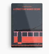 No397 - Straßenauto benannte minimale Filmplakat des Wunsches Metallbild
