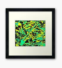 SUNSHINE AND LEMON LEAVES Framed Print
