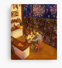 A little special night Canvas Print