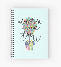 Adventure is out there Spiral Notebook