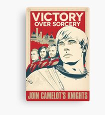 Join Camelot's Knights Canvas Print