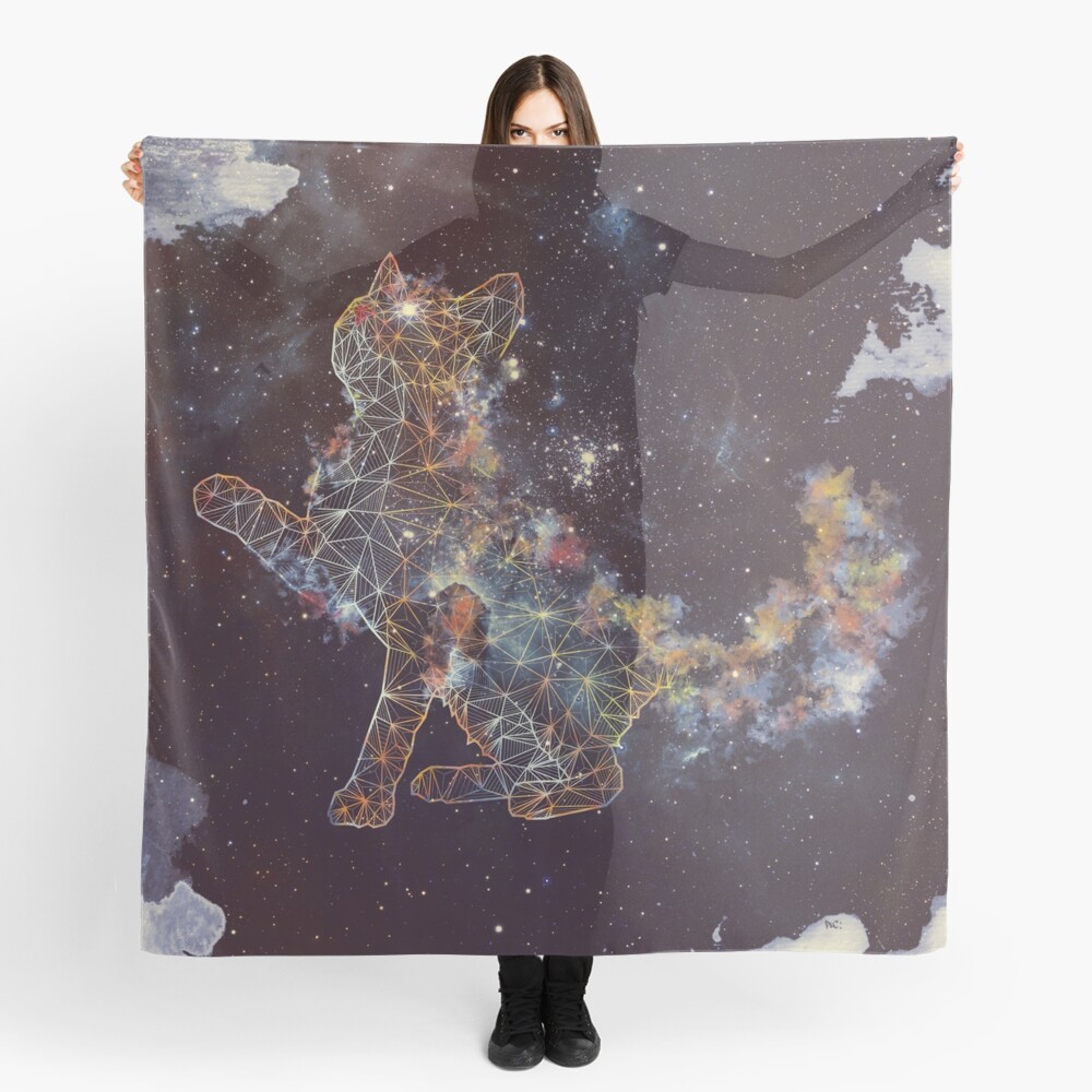 Celestial Cat Scarf