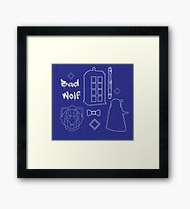Time Lord Framed Print