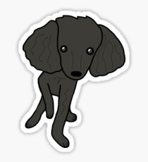 Minnie B Poodle Sticker