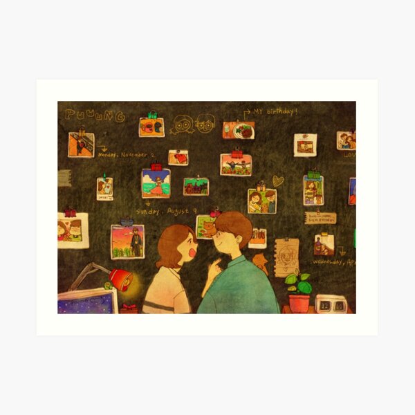 Small exhibition Art Print