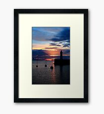 The Dee, Sunrise Framed Print