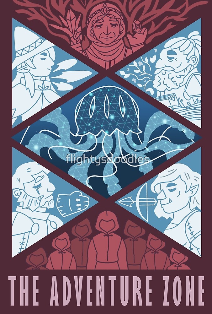 "The Adventure Zone" by flightysdoodles Redbubble