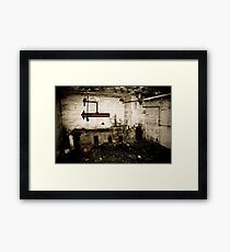 desolate. Framed Print