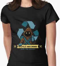 Recycle your droids - Jawa Women's Fitted T-Shirt