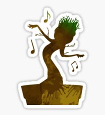 Tree Inspired Silhouette Sticker