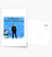 Walken in a Winter Wonderland | Funny Christmas Cards and Gifts with Christopher Postcards