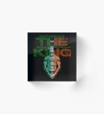 Notorious Conor McGregor The King Acrylic Block