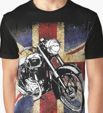 Classic BSA Motorcycle by Patjila Graphic T-Shirt
