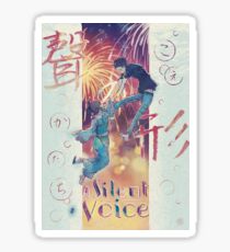 A Silent Voice - Koe no Katachi poster Sticker