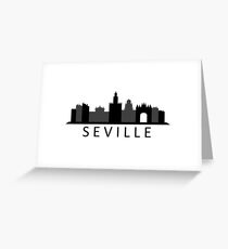 Seville skyline Greeting Card