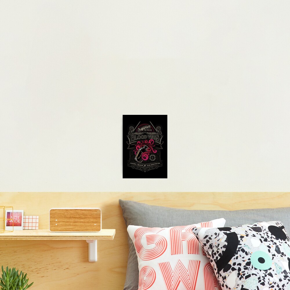 Yharnam's Blood Vials Photographic Print