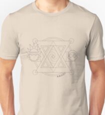 Minimal Rick and Morty Unisex T-Shirt