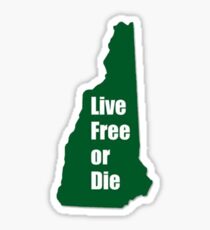 Live Free or Die Sticker